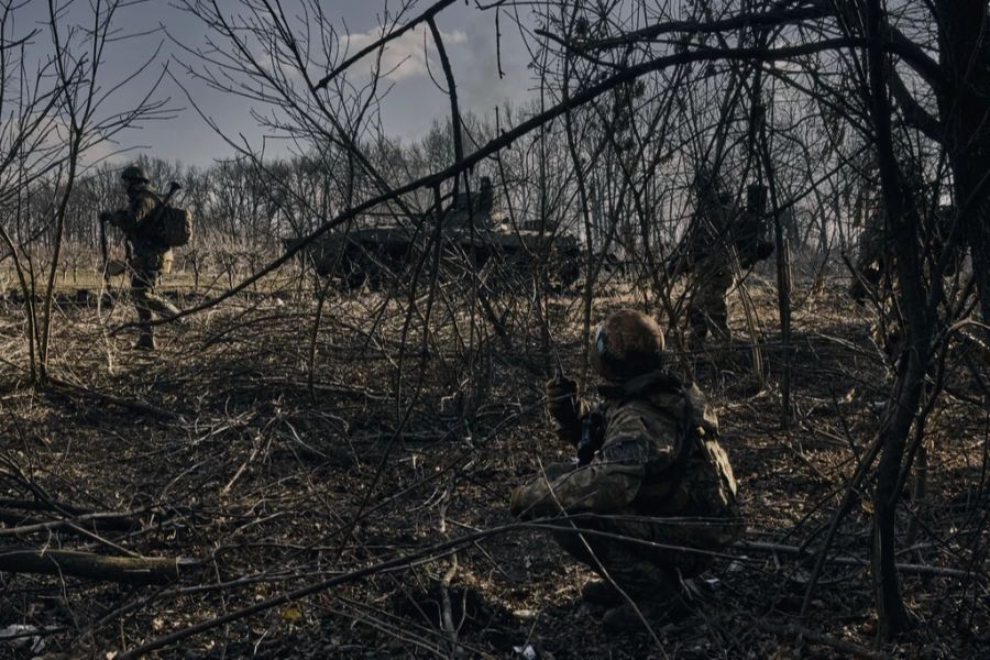 Die Ukrainer können im Ukraine-Krieg anscheinend auf ein grösseres Waffenarsenal zurückgreifen.