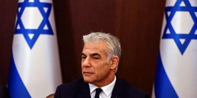 Israels Regierungschef Jair Lapid. lapid