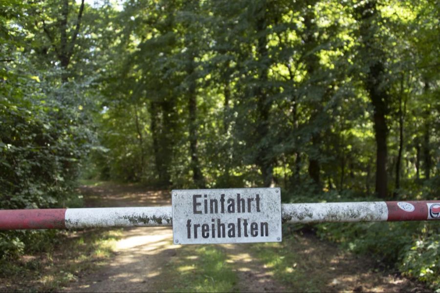 Fahrverbot Wald