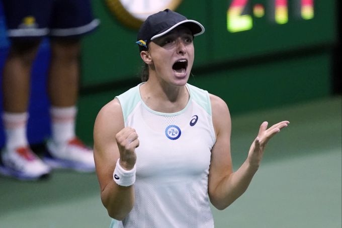 Iga Swiatek kämpft sich in den Final der US Open. US Open