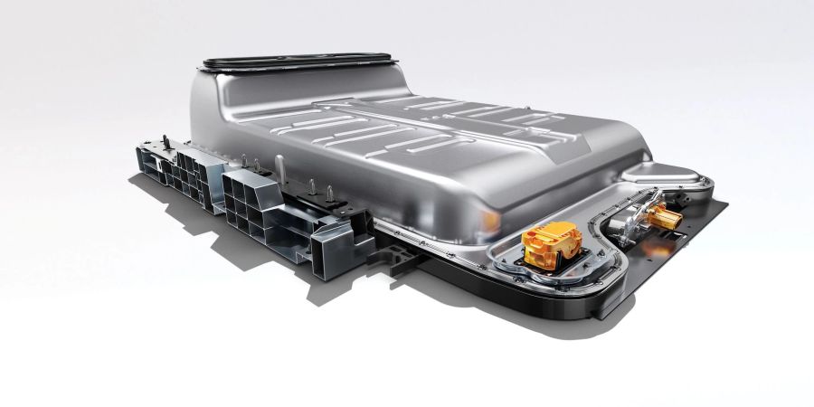 Batterie eines Elektroautos Renault ZOE. Der Bundesgerichtshof (BGH) will entscheiden, ob Vermieter von Batterien für E-Autos diese nach Vertragskündigung per digitalem Fernzugriff abschalten dürfen.