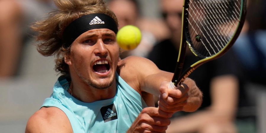 Steht beim Turnier in Rom im Halbfinale: Alexander Zverev.