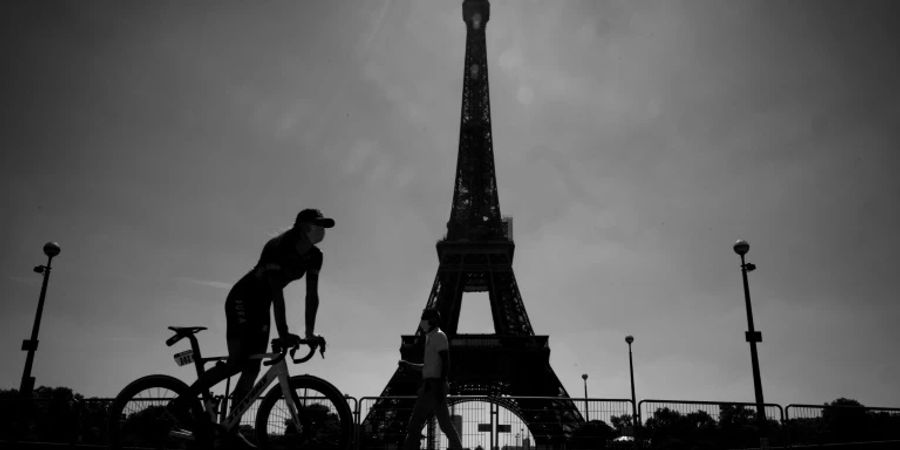 Der Eiffelturm in Paris