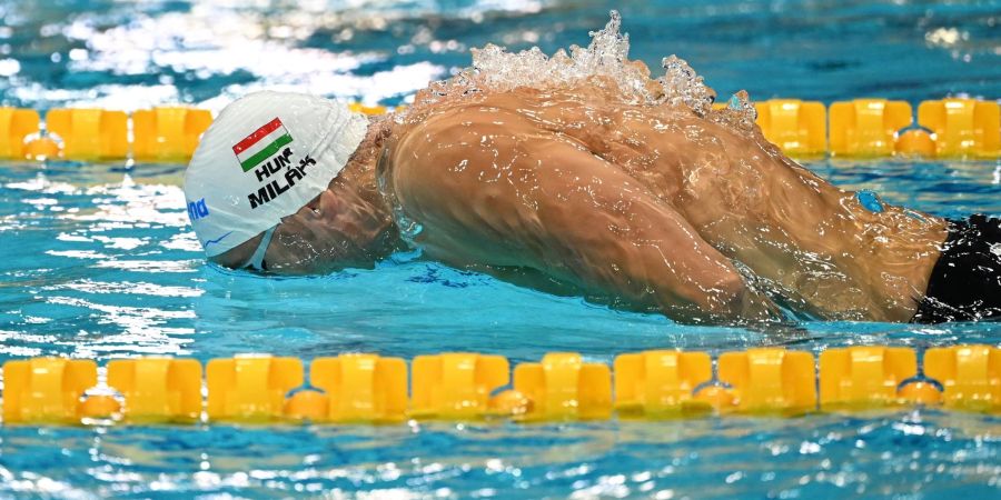 Ist Weltrekord über 200 Meter Schmetterling geschwommen: Der Ungar Kristof Milak.