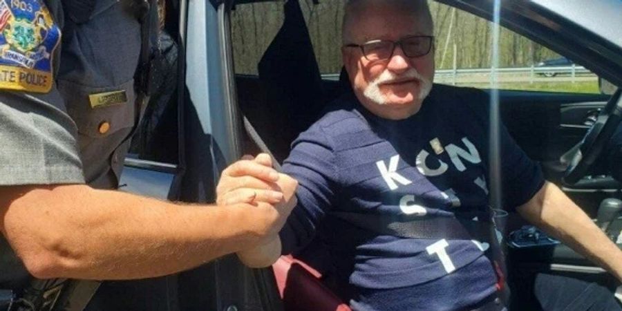Lukasz Lipert und Lech Walesa