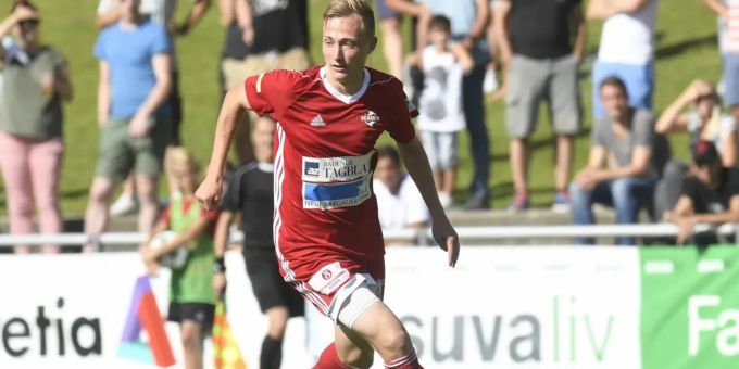 Basil Gmür aus Aarau wird neuer Geschäftsführer der IG Sport Aargau. Fussballspieler Basil Gmür