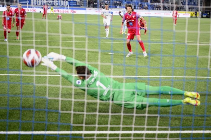 Beim Super League Spiel gegen Lausanne ist Anto Grgic zweifache Torschütze. super league sion