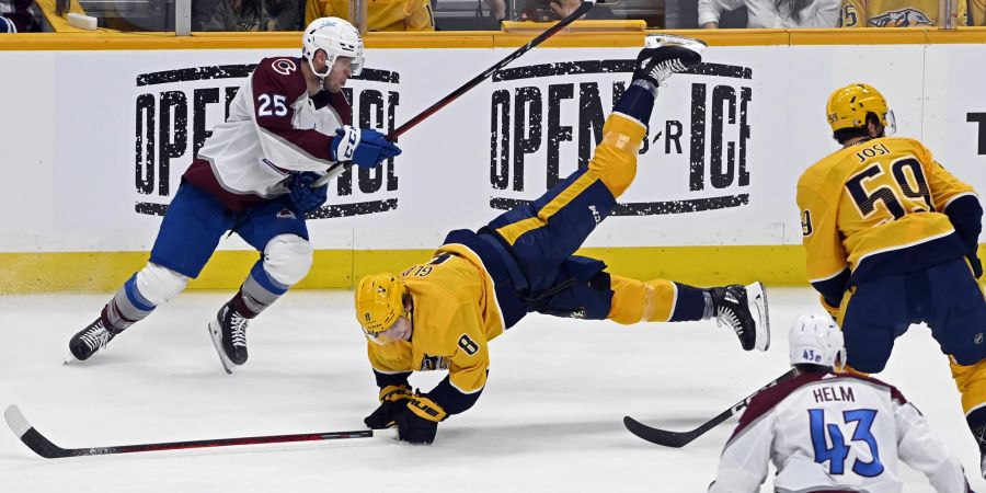 Avalanche Predators Roman Josi