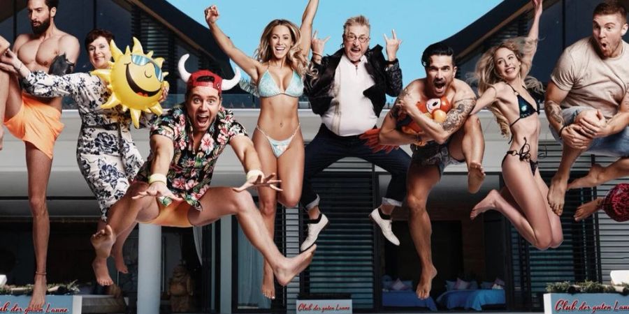 Die Stars aus dem «Club der guten Laune» gehen baden.