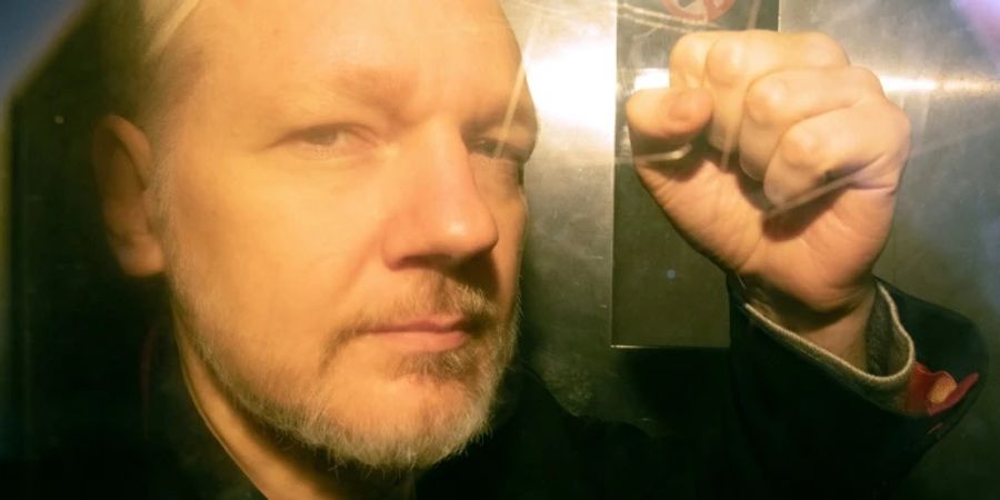 Assange im Mai 2019