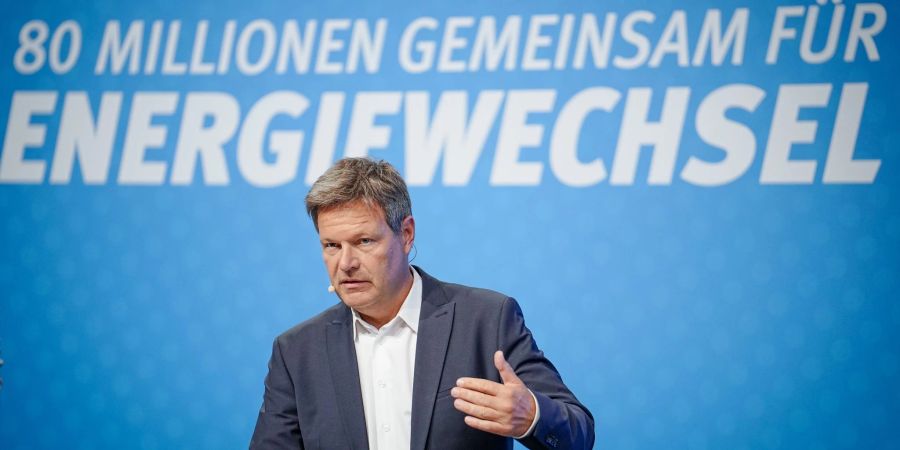 Bundeswirtschaftsminister Robert Habeck: Die Lage ist ernst.