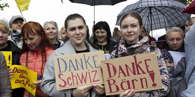 Ukraine-Flüchtlinge in der Schweiz (Symbolbild)) ostschweiz