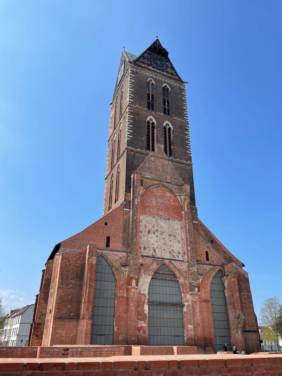 Der Turm der Marienkirche.