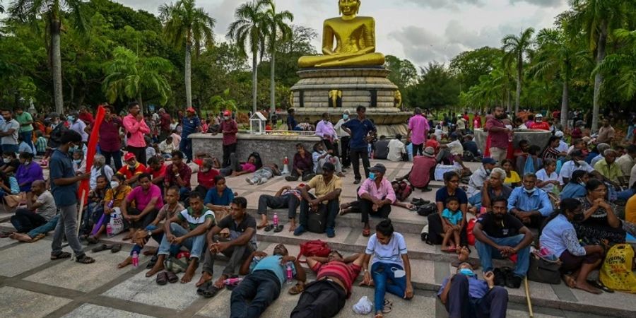 Proteste in Sri Lanka