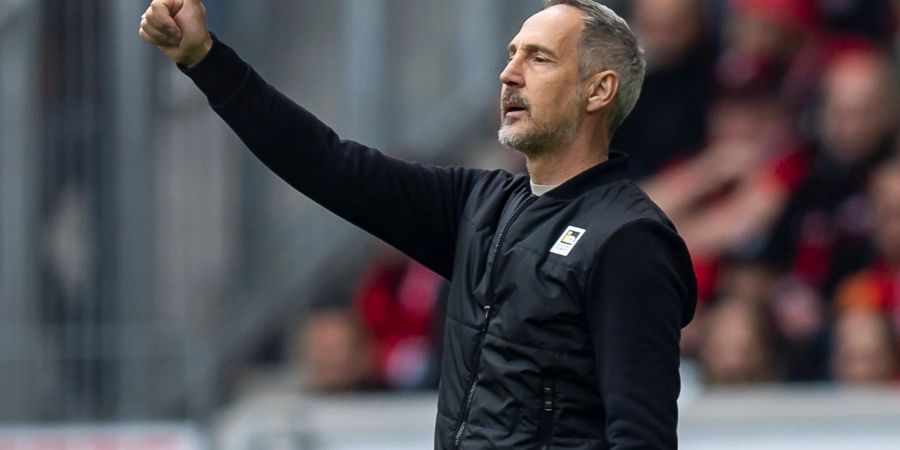 Das Team von Adi Hütter trifft am 11. Mai in einem Testspiel auf die ukrainische Nationalmannschaft.