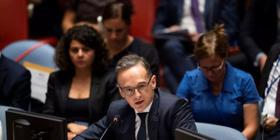 Maas im UN-Sicherheitsrat