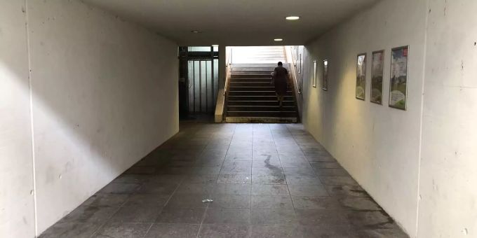 Unterführung Bahnhof Köniz
