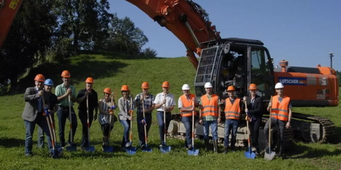 Beginn der Bauarbeiten Beginn der Bauarbeiten