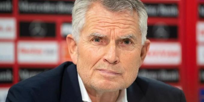 Wolfgang Dietrich ist der Präsident des VfB Stuttgart. Foto: Sebastian Gollnow Wolfgang Dietrich ist der Präsident des VfB Stuttgart. Foto: Sebastian Gollnow