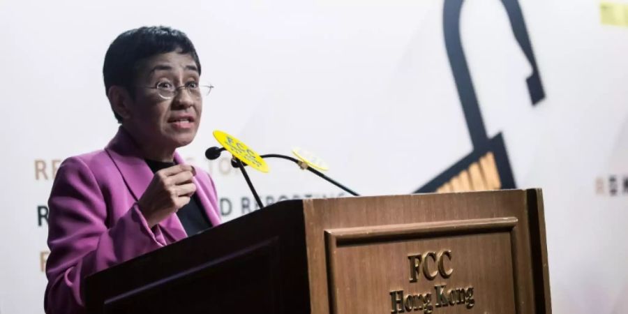 Journalistin Maria Ressa