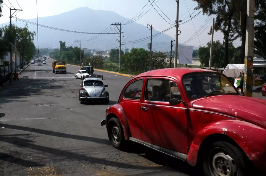 Produktion des VW-Beetle