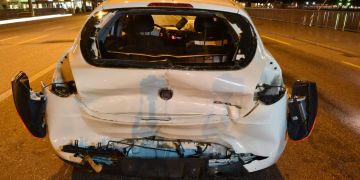 Vier Personen wurden bei Auffahrkollision leicht verletzt.