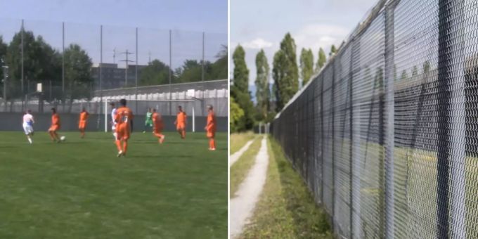 Fussball im Knast - Hier spielen GC-Stars gegen Gefangene