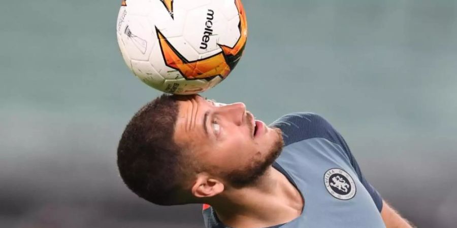 Endlich wieder ein «Galáctico» bei Real Madrid, freut sich das spanische Blatt «Marca»: Eden Hazard. Foto: Arne Dedert