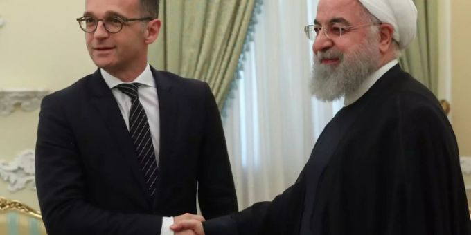 Maas (l.) mit Ruhani Maas (l.) mit Ruhani