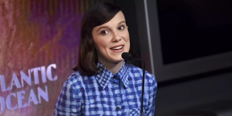 Die britische Schauspielerin Millie Bobby Brown schreibt und produziert ein Netflix-Drama. Foto: Evan Agostini/Invision/AP