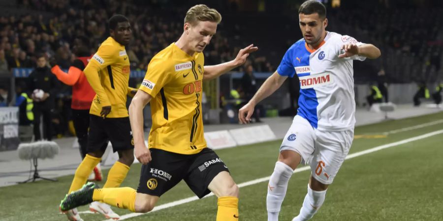 Léo Seydoux, Aussenverteidiger von YB, spielt aktuell bei Xamax.