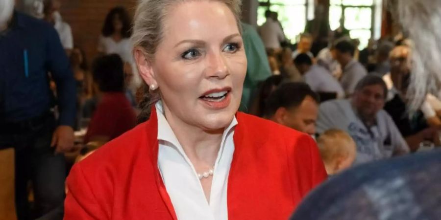 Doris von Sayn-Wittgenstein (AfD) erhielt 137 von 244 abgegebenen Stimmen und damit 56 Prozent. Foto: Markus Scholz