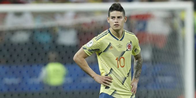 James Rodriguez steht vor dem Wechsel zur SSC Napoli. James Rodriguez