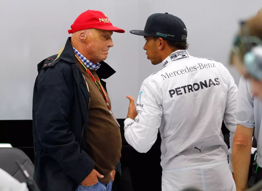 Lewis Hamilton Niki Lauda