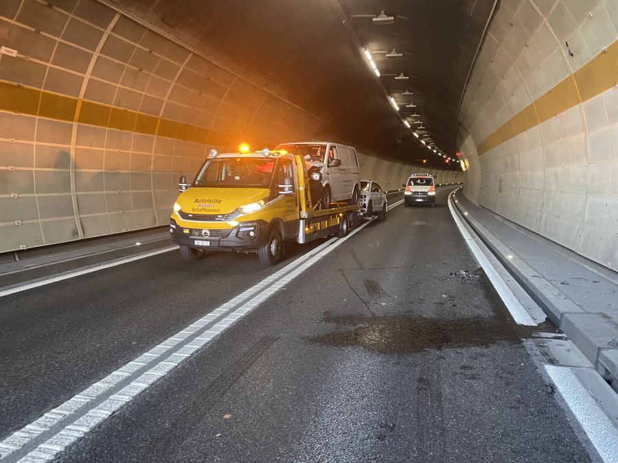 Fahrzeug abtransportiert