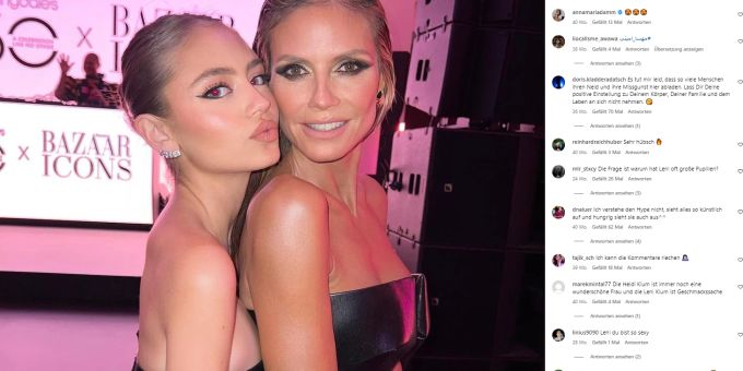 Heidi Klum Tochter Leni Zeigt Ungefilterte Realität