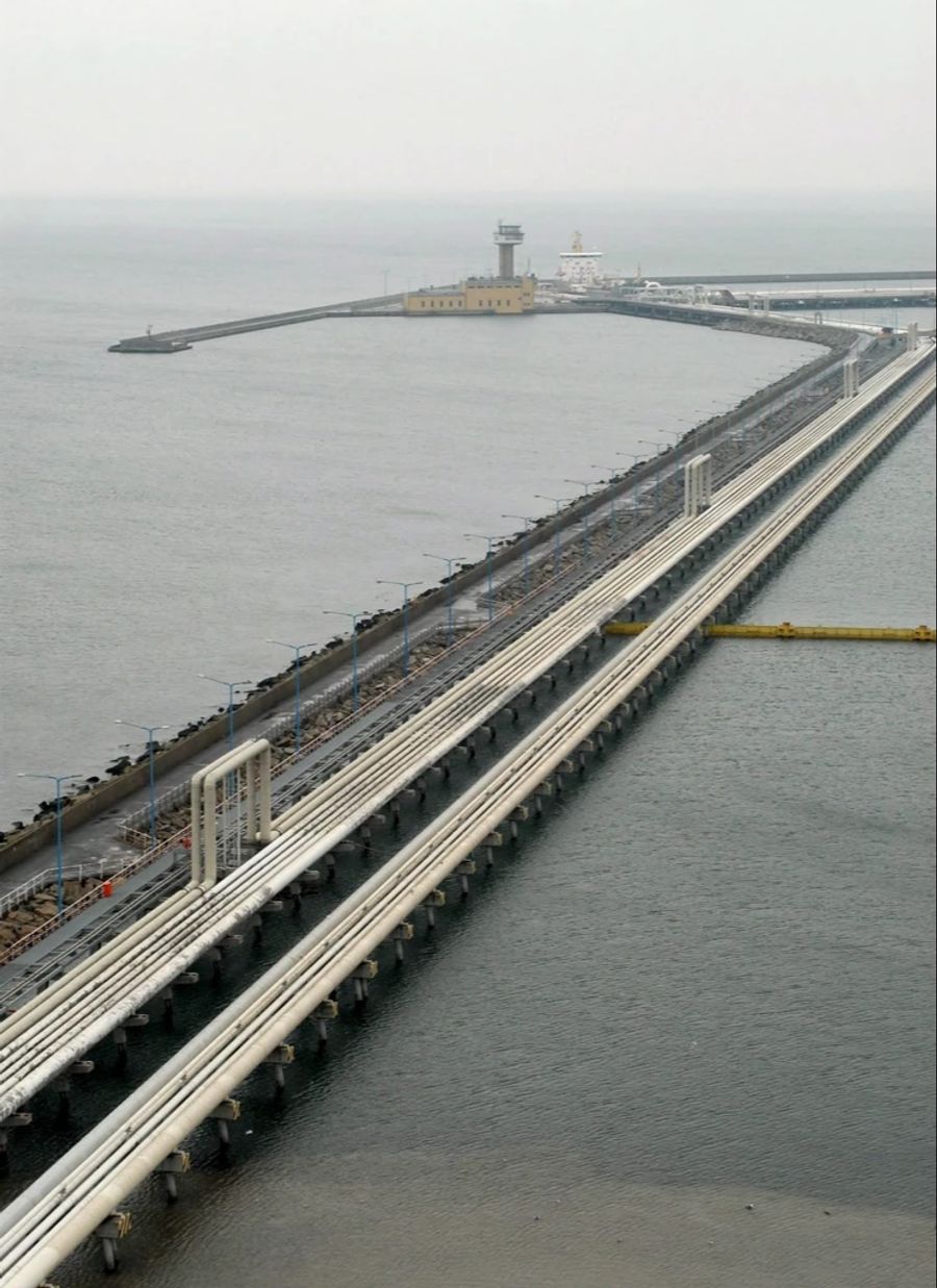 Leck Druschba Pipeline Öl
