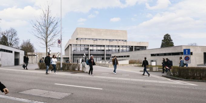 Das Gebäude der Universität St. Gallen uni st. gallen