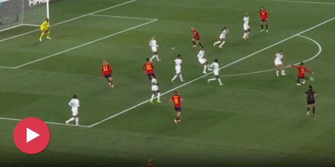 Bei 5:0-Sieg - Erzielt Spanien-Star hier schönstes Tor der Frauen-WM?