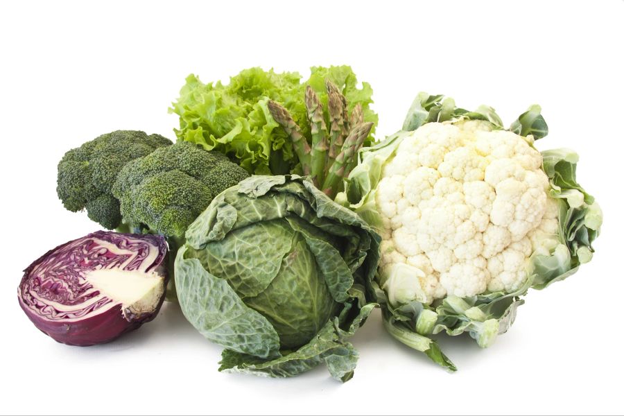 Kohl weiss rot grün