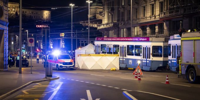 Tramunfall 8. März Zürich