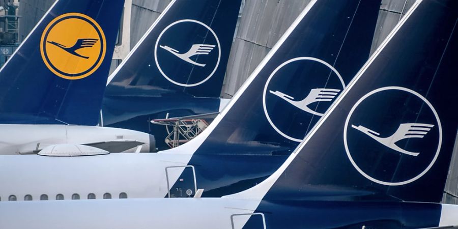 Das Personal weiss die Gewerkschaft fast hundertprozentig hinter sich bei ihren Streikaufrufen bei Lufthansa. (Archivbild)