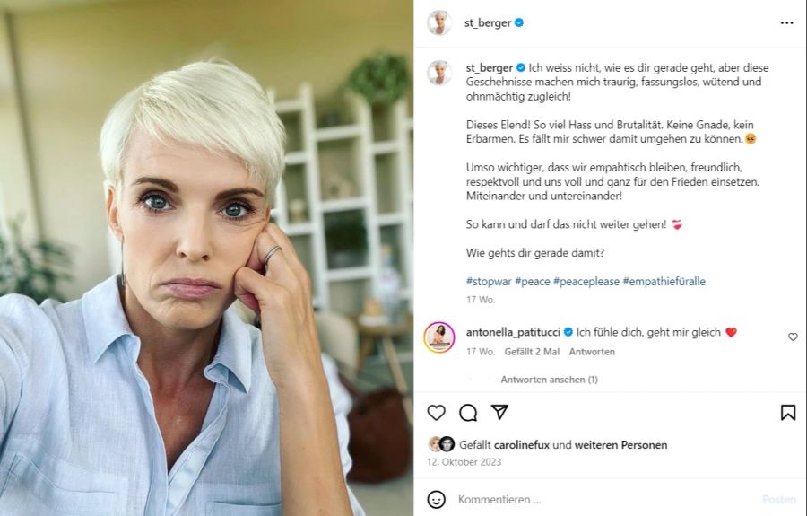 Stéphanie Berger ist alleinerziehendes Mami – das ist nicht immer einfach.