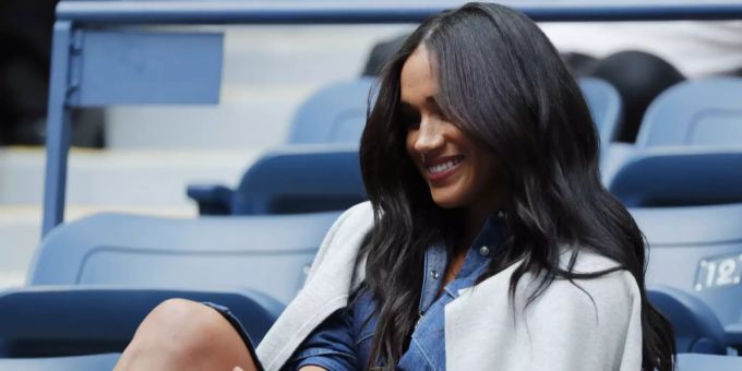 Man gönnt sich ja sonst nix: Die Herzogin beim US-Open. meghan, duchess of sussex