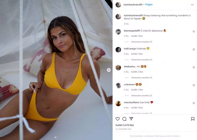 Model Luisinha Oliveira ist die Freundin von McLaren-Star Lando Norris. Luisinha Oliveira Lando Norris