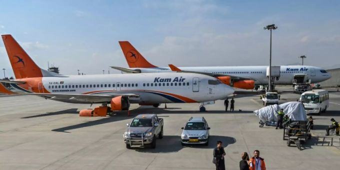 Der Flughafen von Kabul Der Flughafen von Kabul