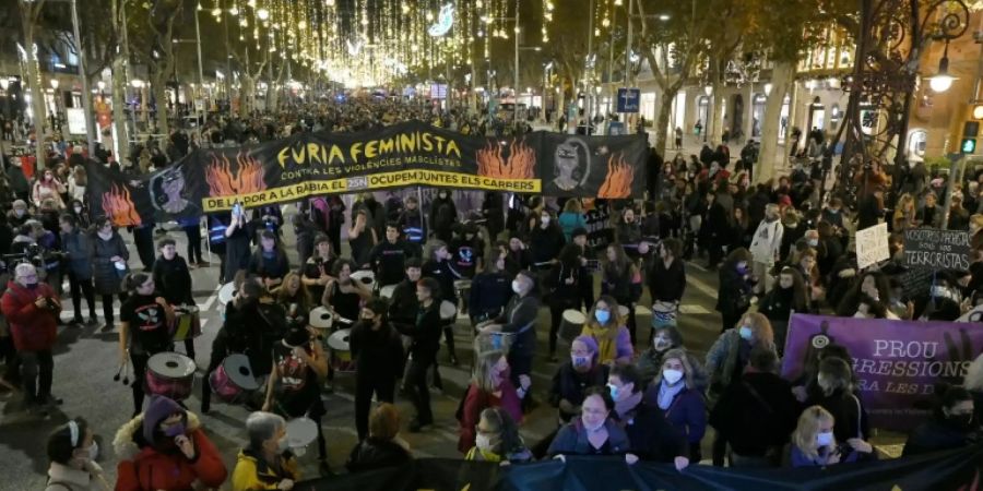 Demonstration in Barcelona