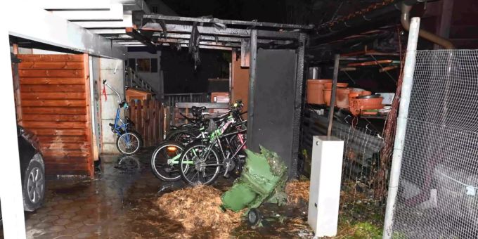 Es entstand Sachschaden von mehreren Tausend Franken. Brand