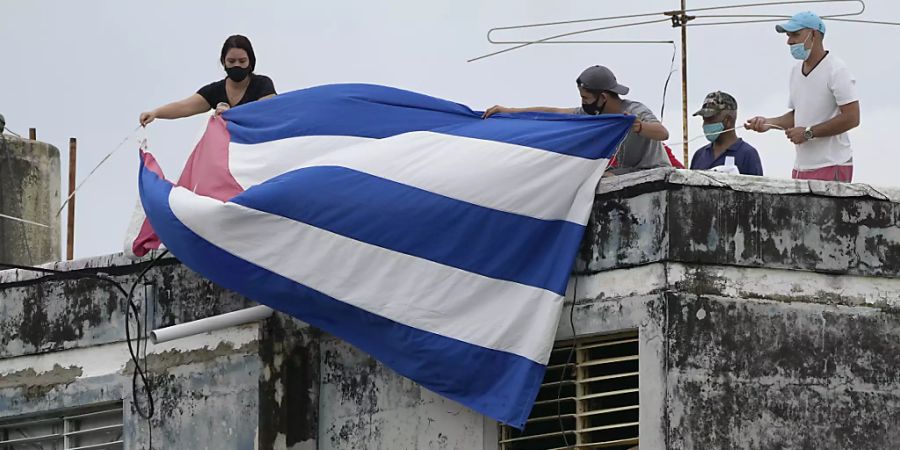 Kurz vor neuen Protesten der Opposition auf Kuba hat die sozialistische Regierung allen Journalisten der spanischen Nachrichtenagentur Efe die Akkreditierung entzogen. Foto: Ramon Espinosa/AP/dpa