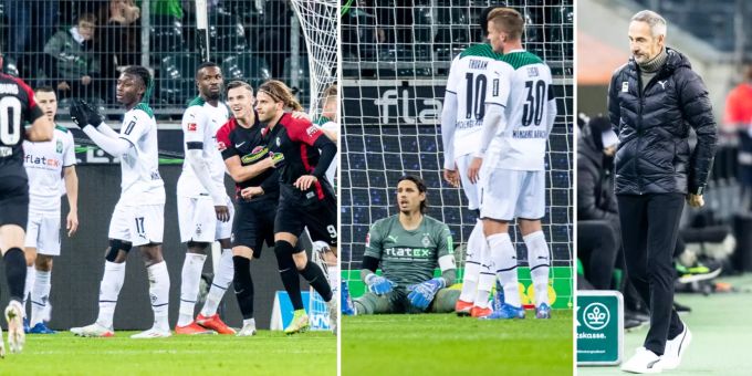0:6 zur Pause! - Hütter-Gladbach mit historischer Pleite gegen Freiburg